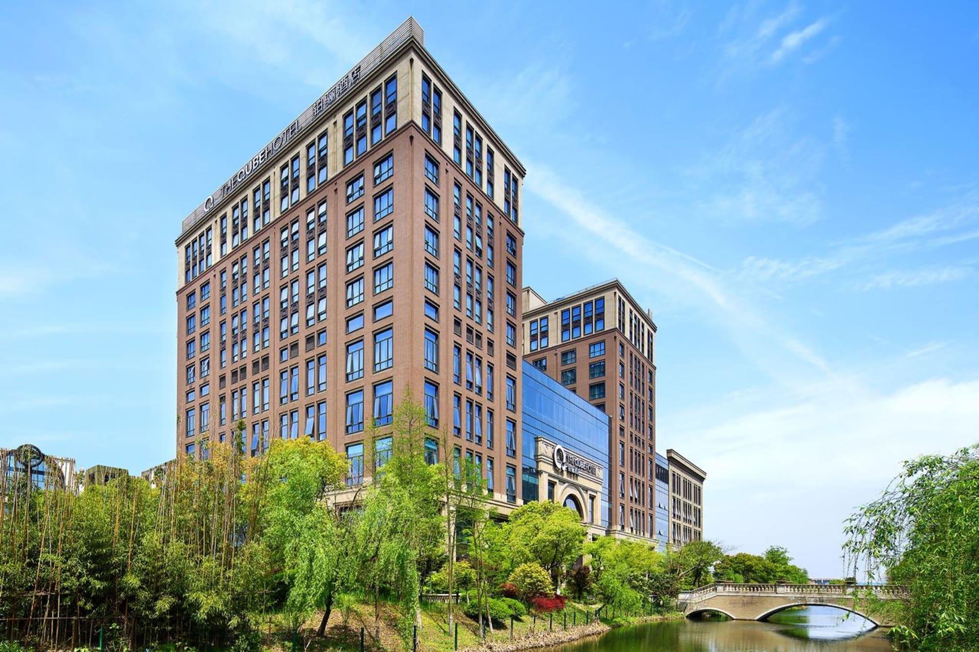 The Qube Hotel Shanghai Xinqiao Exterior foto